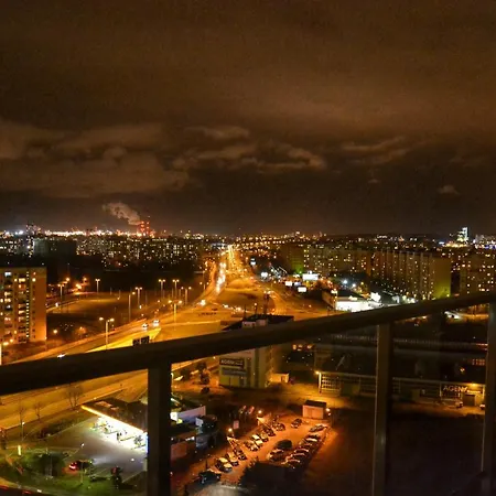 Apartament Nice View -16Pietro, Parking Podziemny, Widok Na Miasto I Morze Danzica Esterno foto